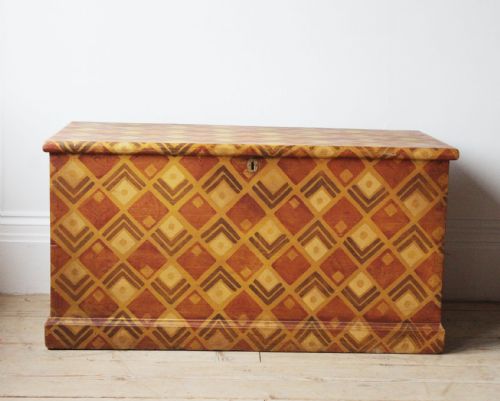 19th century coffer - CATEGORY: ANTIQUE CHESTS - DATED 19TH CENTURY