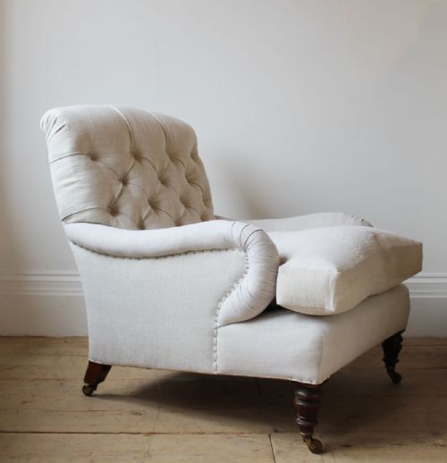 HOWARD STYLE BRIDGEWATER ARMCHAIR - ADDITIONAL PHOTO 4
