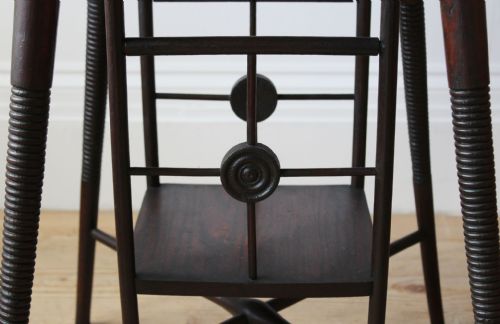 ARTS AND CRAFTS OAK TABLE - ADDITIONAL PHOTO 4
