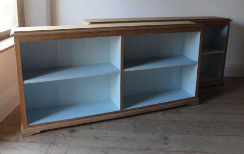 pair of 19th century dwarf bookcases - CATEGORY: ANTIQUE BOOKCASES - DATED 19TH CENTURY