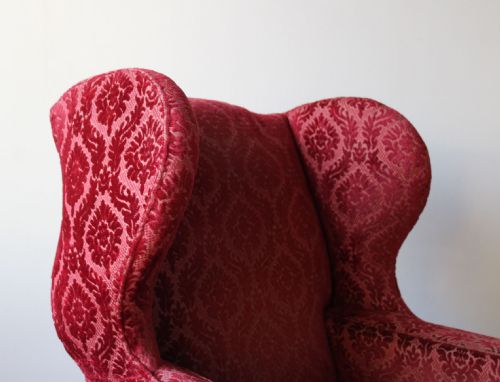 19TH CENTURY WINGBACK ARMCHAIR - ADDITIONAL PHOTO 3