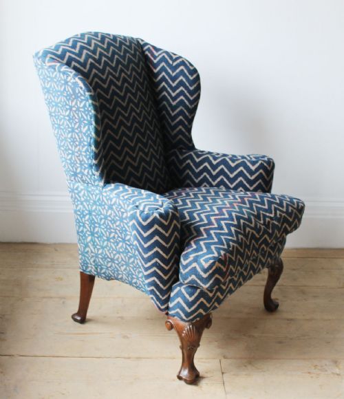 20TH CENTURY WING CHAIR - ADDITIONAL PHOTO 4
