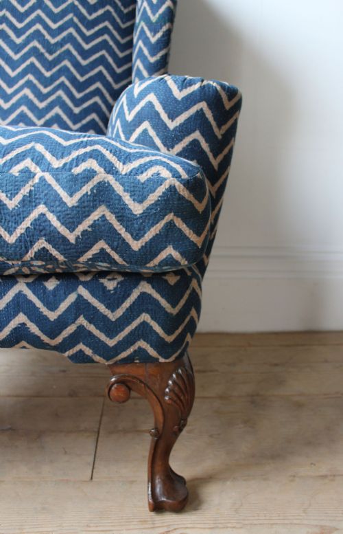 20TH CENTURY WING CHAIR - ADDITIONAL PHOTO 6