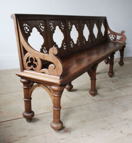 GOTHIC HALL BENCH - ADDITIONAL PHOTO 2