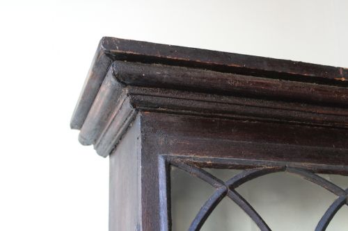 19TH CENTURY GOTHIC DISPLAY CABINET - ADDITIONAL PHOTO 1