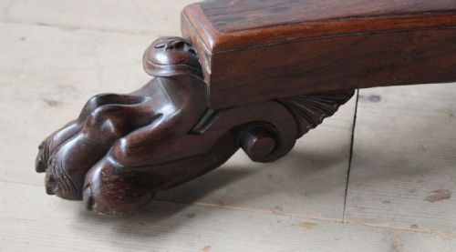 LARGE REGENCY CENTER TABLE - ADDITIONAL PHOTO 4