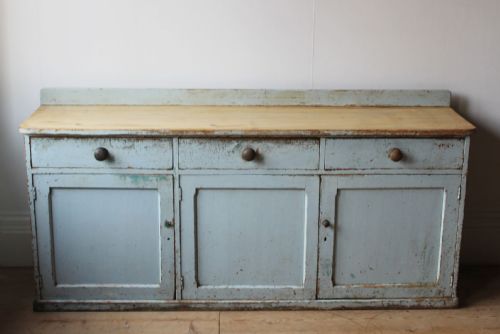 19TH CENTURY PAINTED PINE DRESSER BASE - ADDITIONAL PHOTO 1