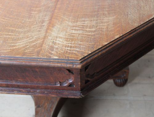19TH CENTURY HEXAGONAL TABLE - ADDITIONAL PHOTO 4