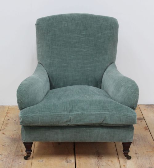 19TH CENTURY HOWARD STYLE ARMCHAIR - ADDITIONAL PHOTO 1