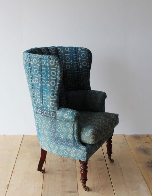 19TH CENTURY BARREL BACK ARMCHAIR - ADDITIONAL PHOTO 4