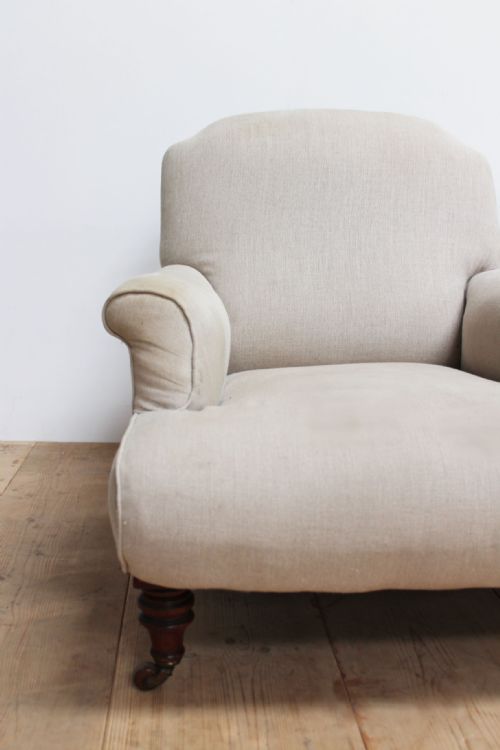 PAIR OF COUNTRY HOUSE ARMCHAIRS - ADDITIONAL PHOTO 2
