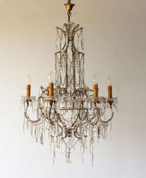 1920S ITALIAN CHANDELIER - ADDITIONAL PHOTO 1