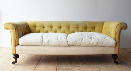 19th century country house sofa - CATEGORY: ANTIQUE SOFAS - DATED 19TH CENTURY