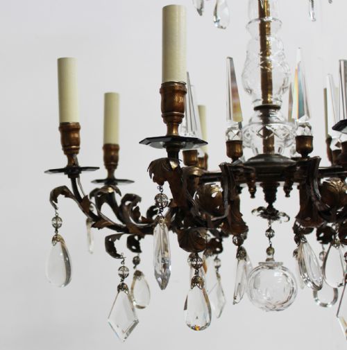 19TH CENTURY CHANDELIER - ADDITIONAL PHOTO 1