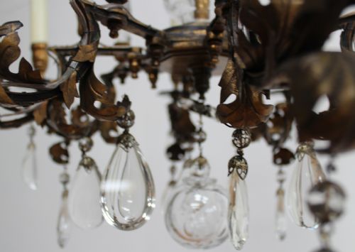 19TH CENTURY CHANDELIER - ADDITIONAL PHOTO 3
