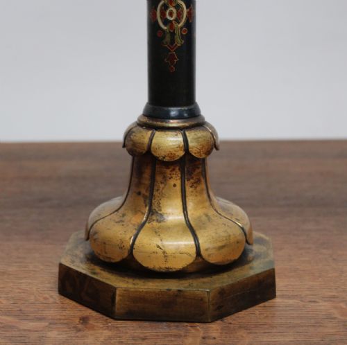 PAIR OF 19TH CENTURY LAMPS - ADDITIONAL PHOTO 1