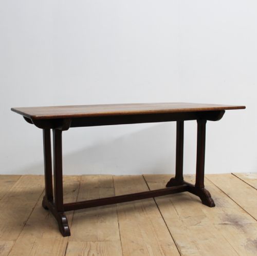 19TH CENTURY GOTHIC OAK TABLE - ADDITIONAL PHOTO 1