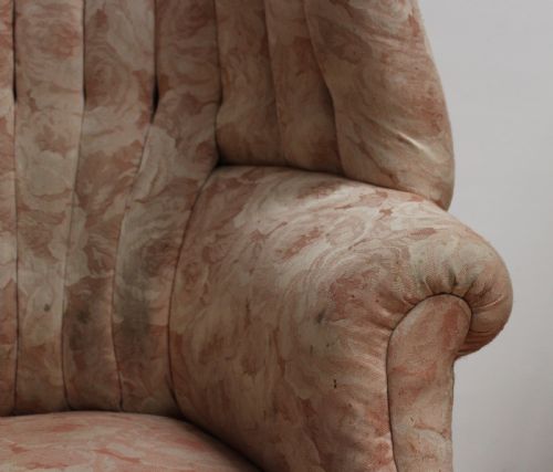 19TH CENTURY BARREL BACK ARMCHAIR - ADDITIONAL PHOTO 1