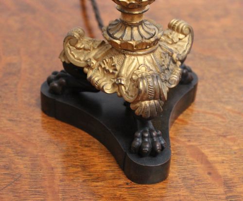 PAIR OF 19TH CENTURY LAMPS - ADDITIONAL PHOTO 1