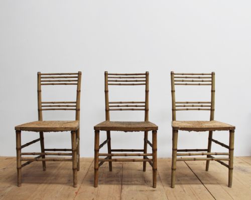 three regency chairs - CATEGORY: ANTIQUE CHAIRS - DATED 19TH CENTURY