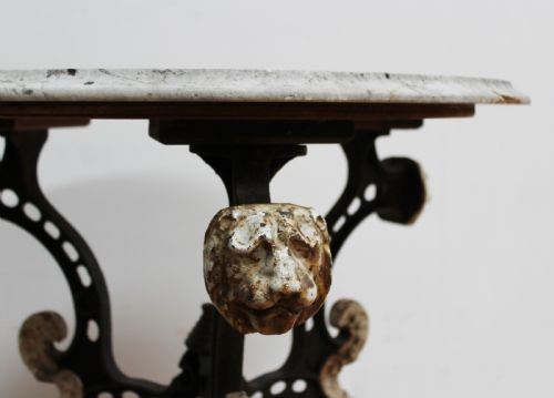 19TH CENTURY BISTRO TABLE - ADDITIONAL PHOTO 1