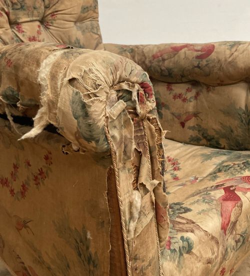 19TH CENTURY HOWARD STYLE ARMCHAIR - ADDITIONAL PHOTO 3