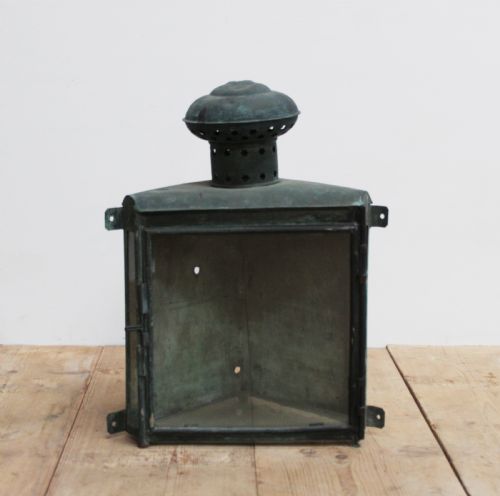 19th century lantern - CATEGORY: ANTIQUE LIGHTING - DATED 19TH CENTURY