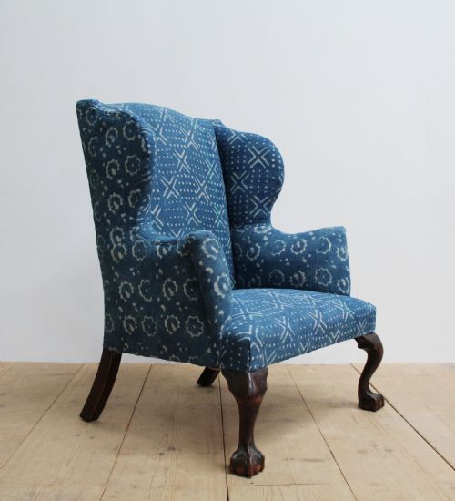 19TH CENTURY WING CHAIR - ADDITIONAL PHOTO 1