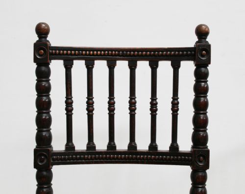 PAIR OF 19TH CENTURY BOBBIN SIDE CHAIRS - ADDITIONAL PHOTO 3