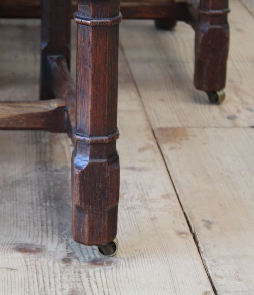 SET OF TWELVE GOTHIC ARMCHAIRS - ADDITIONAL PHOTO 3