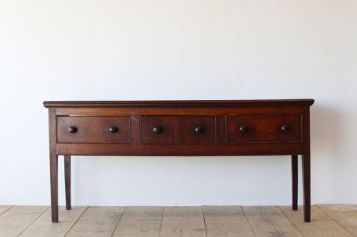 19th century dresser base - CATEGORY: ANTIQUE SIDEBOARDS - DATED 19TH CENTURY