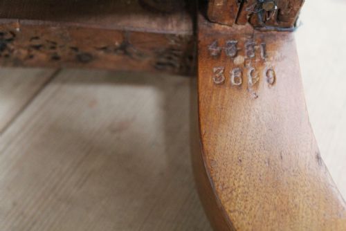 19TH CENTURY HOWARD AND SONS CHAIR - ADDITIONAL PHOTO 5