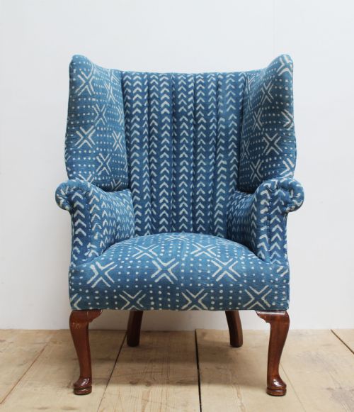 1920s barrel back armchair - CATEGORY: ANTIQUE CHAIRS - DATED 1920