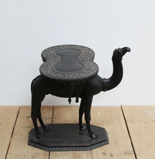19TH CENTURY CAMEL TABLE - ADDITIONAL PHOTO 1