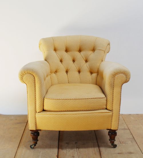 woodstock style armchair - CATEGORY: ANTIQUE CHAIRS - DATED 19TH CENTURY