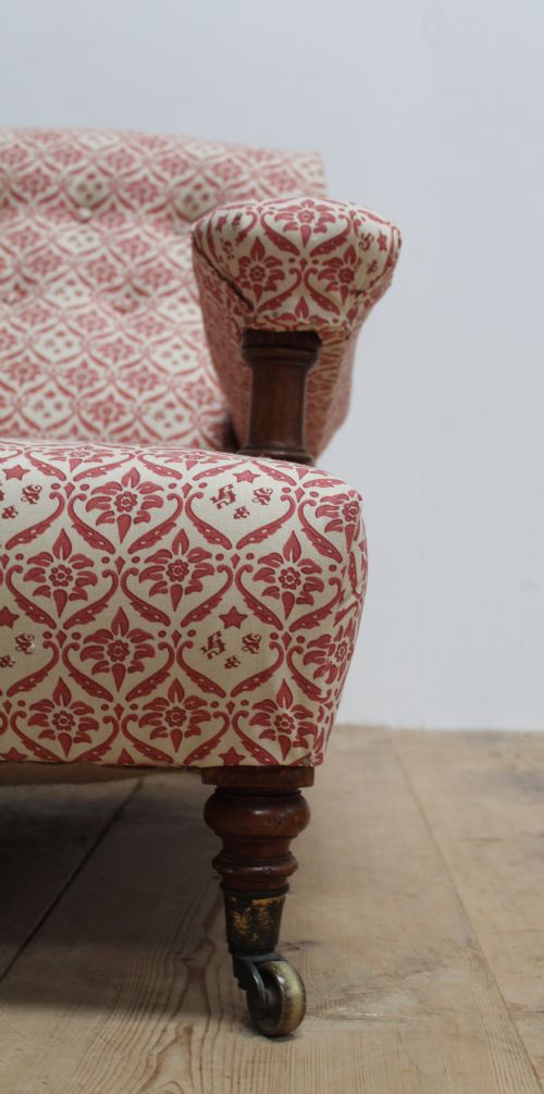 HOWARD AND SONS ARMCHAIR - ADDITIONAL PHOTO 1