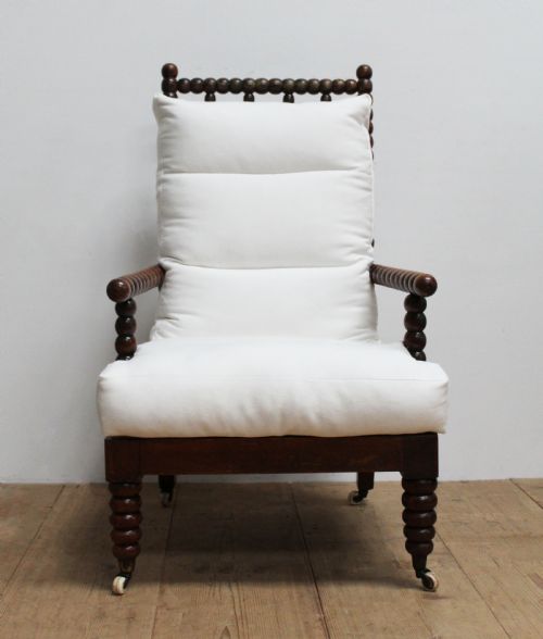 english 19th century bobbin chair - CATEGORY: ANTIQUE CHAIRS - DATED 19TH CENTURY