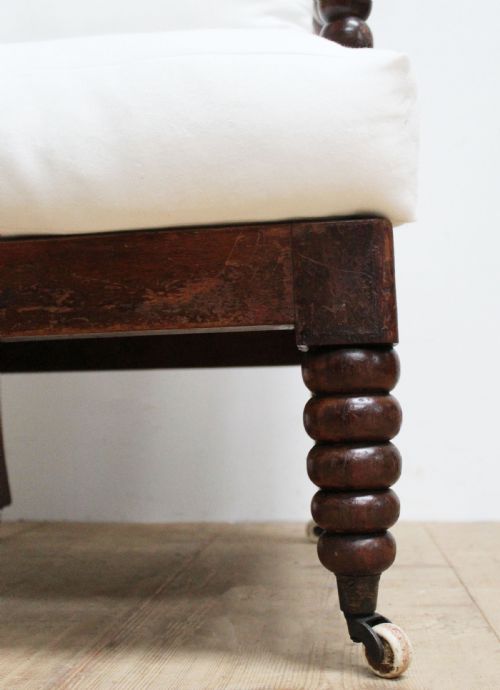 ENGLISH 19TH CENTURY BOBBIN CHAIR - ADDITIONAL PHOTO 3
