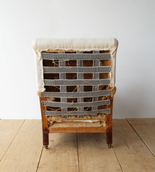 19TH CENTURY ARMCHAIR BY WILLIAM BIRCH - ADDITIONAL PHOTO 4