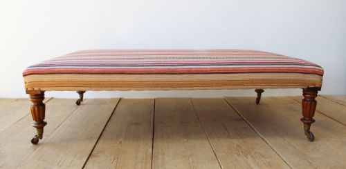 LARGE COUNTRY HOUSE OTTOMAN - ADDITIONAL PHOTO 1