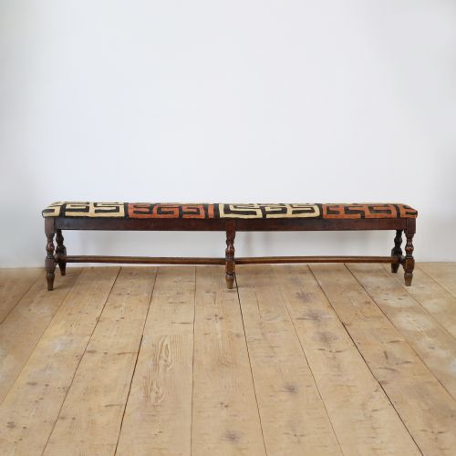19TH CENTURY HALL BENCH - ADDITIONAL PHOTO 2