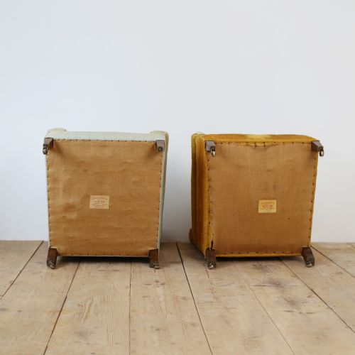 PAIR OF HOWARD AND SONS ARMCHAIRS - ADDITIONAL PHOTO 2