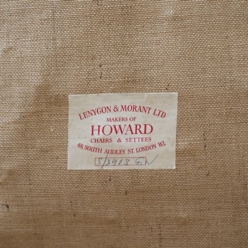 PAIR OF HOWARD AND SONS ARMCHAIRS - ADDITIONAL PHOTO 3