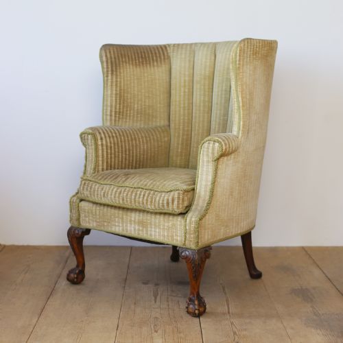 PAIR OF 20TH CENTURY BARREL BACK ARMCHAIRS - ADDITIONAL PHOTO 2