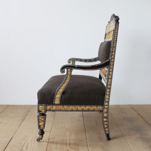 19TH CENTURY PORCUPINE SOFA - ADDITIONAL PHOTO 3