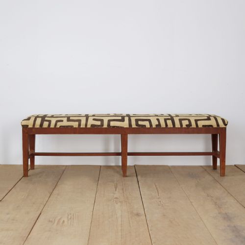 19th century bench - CATEGORY: ANTIQUE STOOLS - DATED 19TH CENTURY