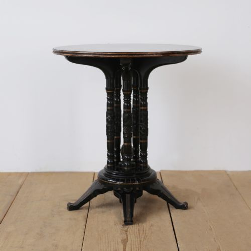 19TH CENTURY LAMP TABLE - ADDITIONAL PHOTO 1