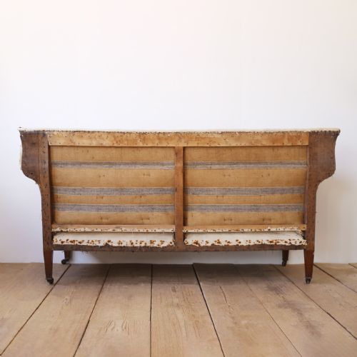 19TH CENTURY WING BACK SOFA - ADDITIONAL PHOTO 4