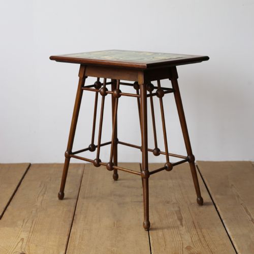 19TH CENTURY TILE TOP TABLE - ADDITIONAL PHOTO 4