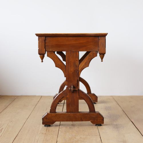 19TH CENTURY PUGIN STYLE TABLE - ADDITIONAL PHOTO 3